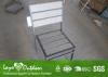 Contemporary Wooden Garden Furniture Comfortable Outdoor Patio Chairs Effective Flame Retardant