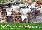 Durable Lawn And Patio Furniture Dining Sets Outdoor Restaurant Tables And Chairs Without Rattan Wea