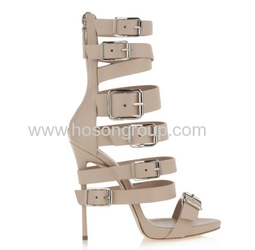 New style gladiator heels fashion ladies party boots