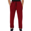 Winter Wine Red Jogger Pants