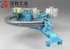 Hot Forming Steel Tube Induction Pipe Bending Machine With High Loading Capacity