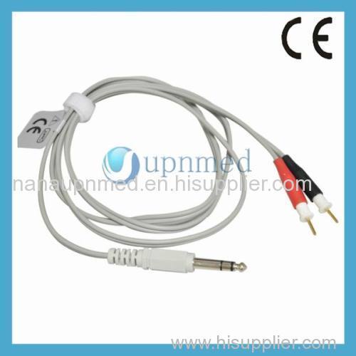 Holter 2-lead ecg lead wires Din type