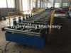 Colorful Steel Roof Panel Roll Forming Machine GI / SS Material 850mm Effective Width