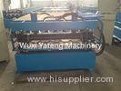 7.5 KW Gimbal Gearbox Drive Roof Panel Roll Forming Machine 8T Weight