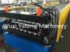 Embossing Rollers Floor Deck Roll Forming Machine 0.7 - 1.5mm Material Thickness