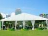 Professional Second Hand Tent White Romatic For Wedding / Party PVC Fabric