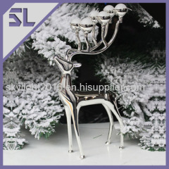 2016 High Ended Quality Fashioned Christmas Elk Candle Holder