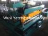 Automatic PLC Control Glazed Tile Roll Forming Machine With Chain Transmission