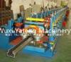 380V / 50HZ Voltage Storage Rack Roll Forming Machine With Touch Screen Button