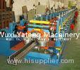 380V / 50HZ Voltage Storage Rack Roll Forming Machine With Touch Screen Button