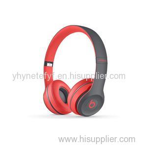 Siren Red Beats By Dr.Dre Beats Solo2 Wireless Bluetooth On-Ear Headphones