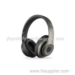 Beats Audio Headphones Studio 2.0 Wireless Bluetooth Active Noise-canceling Earphone Titanium