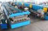 11KW X 2 Floor Deck Roll Forming Machine Chains Drive Wall Board Structure