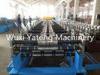 High Durable Galvanized Steel Double Layer Roll Forming Machine PLC Control System
