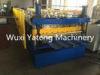 Chain Drive Hydraulic Cutting Corrugated Roll Forming Machine 1250mm Feeding