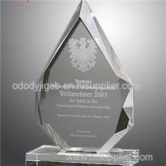 Global Leadership Award Trophy
