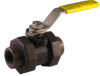 Carbon Steel 5 Piece Double Union End Ball Valve with Threaded Connection