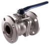 Stainless Steel Ball and Stem 2 Piece Full Port Ball Valve with Flanged Connections