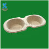 Biodegradable pulp molded seed trays