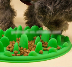 Pet Silicone Slow Food Bowl