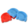 Cat Face Pet Double Bowl