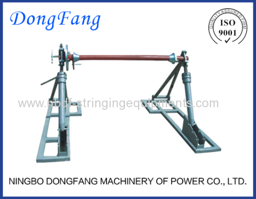 Conductor Reel Stands With Disc Brake of Stringing Equipment