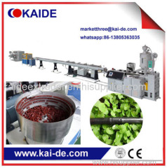 Drip Lateral Irrigation Pipe Line Manufacturing machine single screw extruder