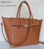 Fashion stud PU handbag