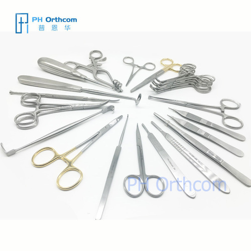 Surgical Sterile Container General Surgical Pack Vet Soft Tissue Instruments Pack