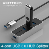 USB 3.0 HUB Aluminum 4 Port HUB USB Splitter for Apple Macbook Air Laptop PC Tablet