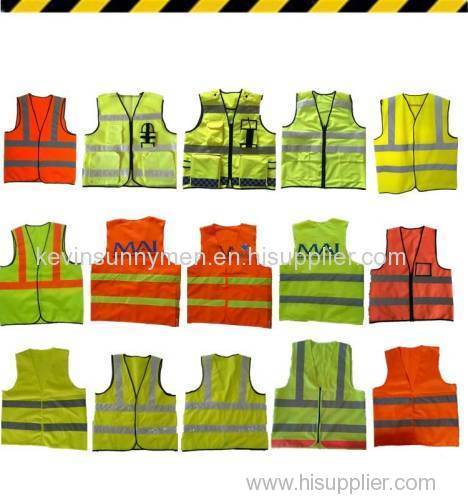 high visibility construction vest