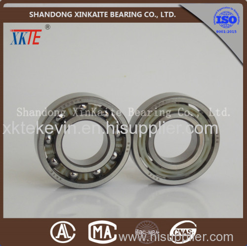 XKTE brand nylon cage deep groove ball bearing for mining machine supplier in china with low price