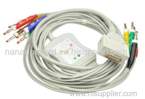 Burdick EK-10 EKG cable