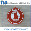 Round Badge PVC Design 64GB Usb Flash Drive