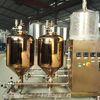 Small Capacity Craft Beer Brewing Equipment 30L - 5000L Steam Heating For Home