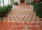 Standard Size Clay Paving Brick Interlocking Brick Pavers 30 / 40 / 50 / 60mm