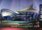 Strong Luxury Swimming Pool Tents Membrane Tensile Structure Guarantee 10 Years
