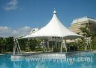 High Peak Steel Frame Swimming Pool Tents Fabric Roof Structures Permanent