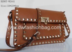 PU ladies fashionable stud bag