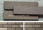 Outside Brick Veneer Wall Panels Clay Wall Building Material With Rough Surface