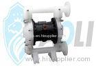 Pneumatic Plastic Diaphragm Pump Air Operated For Chemical Volatile Liquid