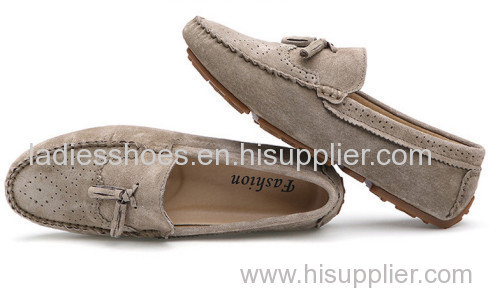 PU suede men fashion flat shoes