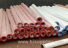 Custom Single Wall Concrete Pump Spares Delivery Pipes Powder Painted Baked Surface