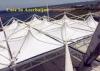 PTFE Fabric Project Swimming Pool Tents PVDF Tensile With Steel Frame