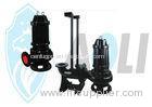 Portable Cast Iron Submersible Grey Water Pumps Double Impeller For Sewage Treatment