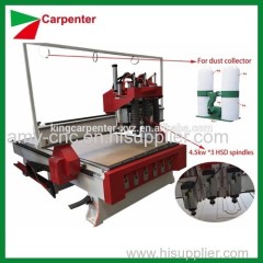 Discount Price KC1325A-3S CNC Wood Router Machine for Woodworking of woodworking machine