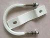 Durable White Concrete U Pipe Clamp Anti Corrosion For Construction