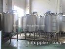 CE ISO Food Sterilization Equipment Stainless Steel Fermentation Tanks / Emulsifying Tank