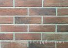 Durable Heat Resistant Artificial Wall Thin Veneer Brick Tiles For Outdoor 12mm Thickness
