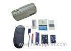 Foldable Zipper Pouch Airline Amenity Kits For Business Trip Air Travel Set